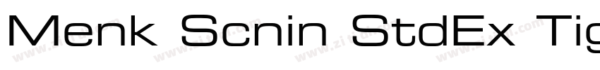 Menk Scnin StdEx Tig字体转换